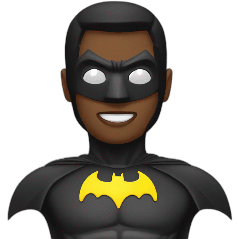 Bat man emoji