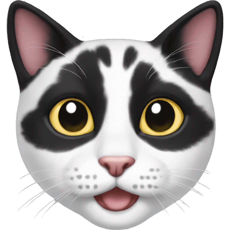 Tuxie cat emoji