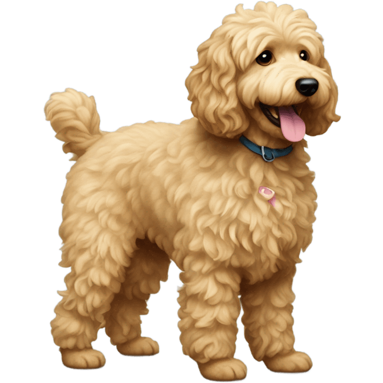 Goldendoodle emoji