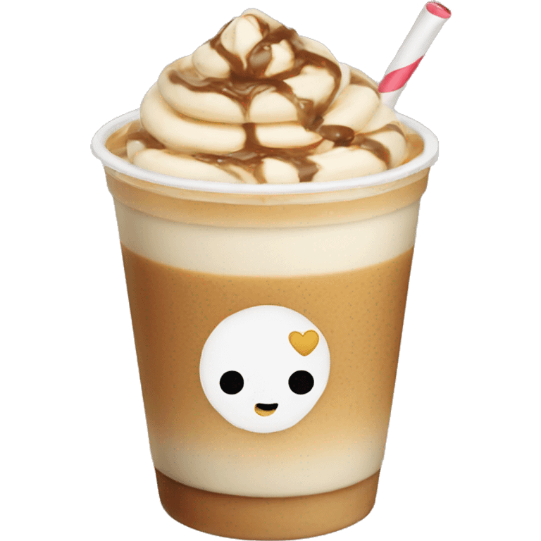 sugar cookie iced latte emoji