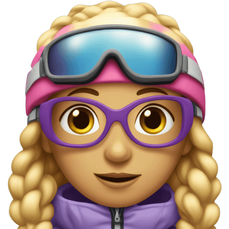 Sophie going skiing emoji