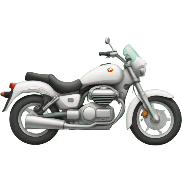 Spring on the motorcycle emoji