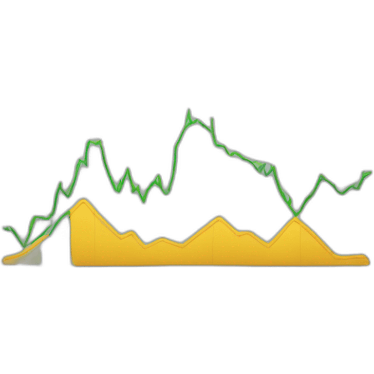 chart trend up and down   emoji