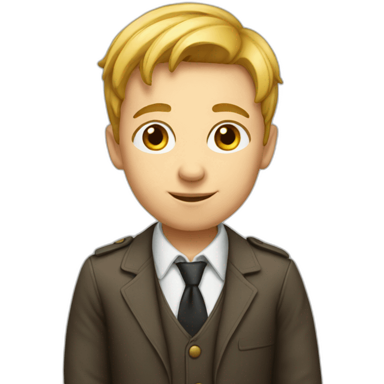 Smart boy emoji