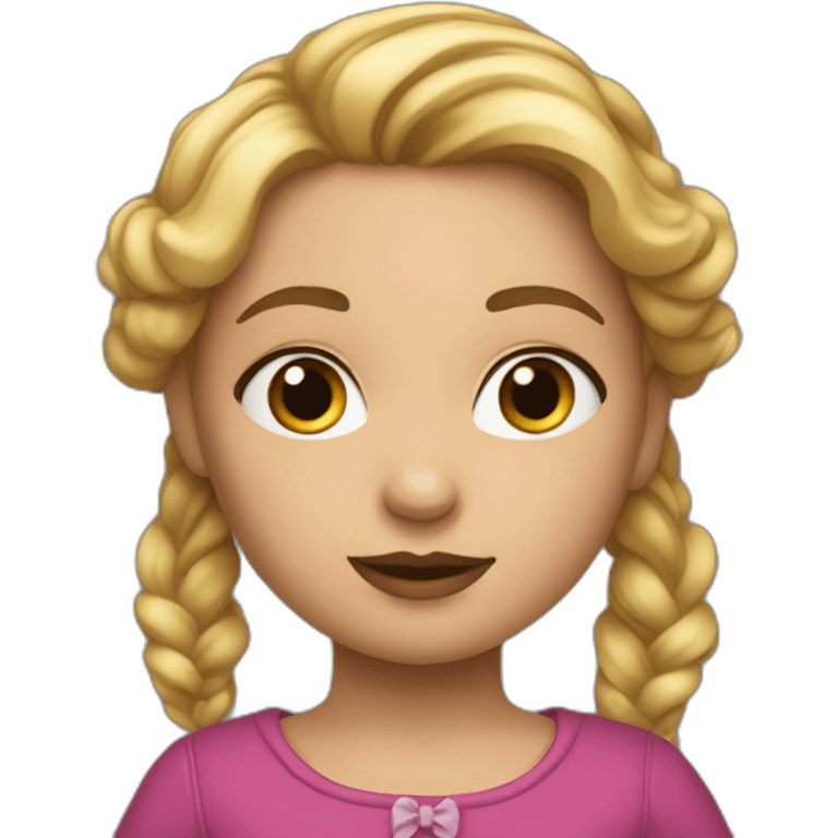 La poupée Anna-Belle emoji