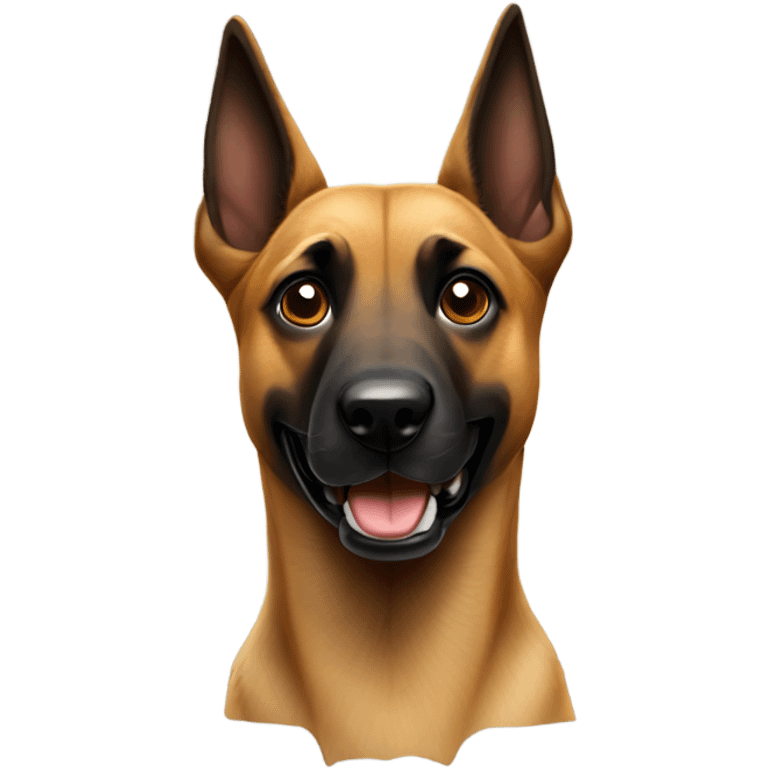 Belgian malinois dog emoji