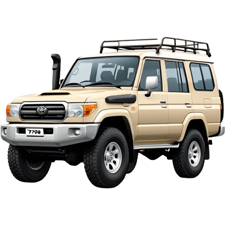 landcruiser 79 series - Toyota (Model Year: 2008) (Iconic colour: sand) emoji