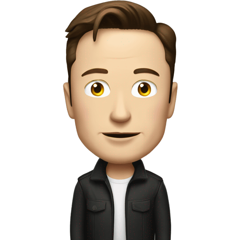 elon musk with tesla emoji