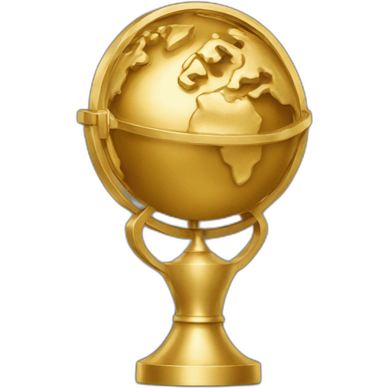 golden globe statue emoji