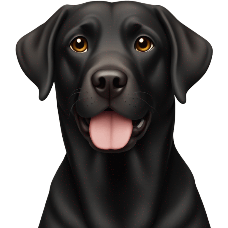 labrador black and whisky emoji