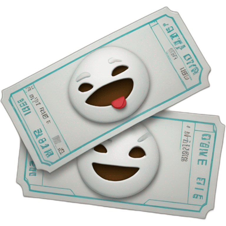 Ticket pour l'enfer emoji