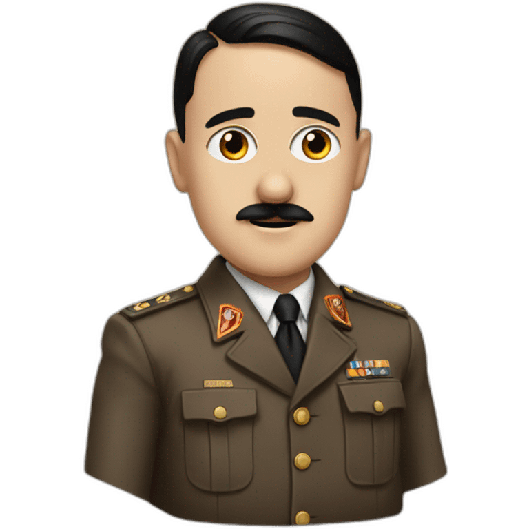 hitler loves jews emoji