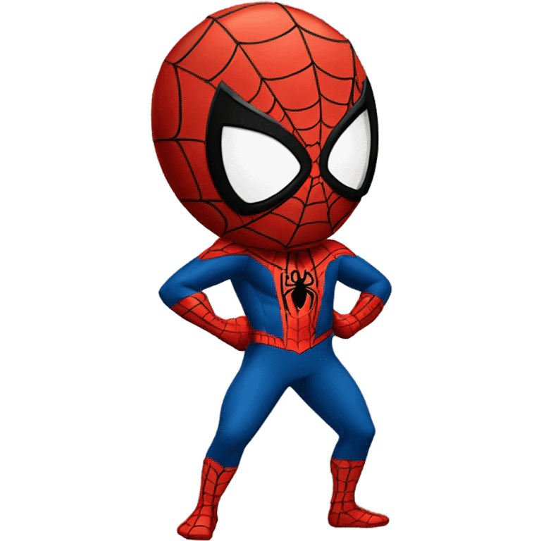 She spider-man as mask emoji