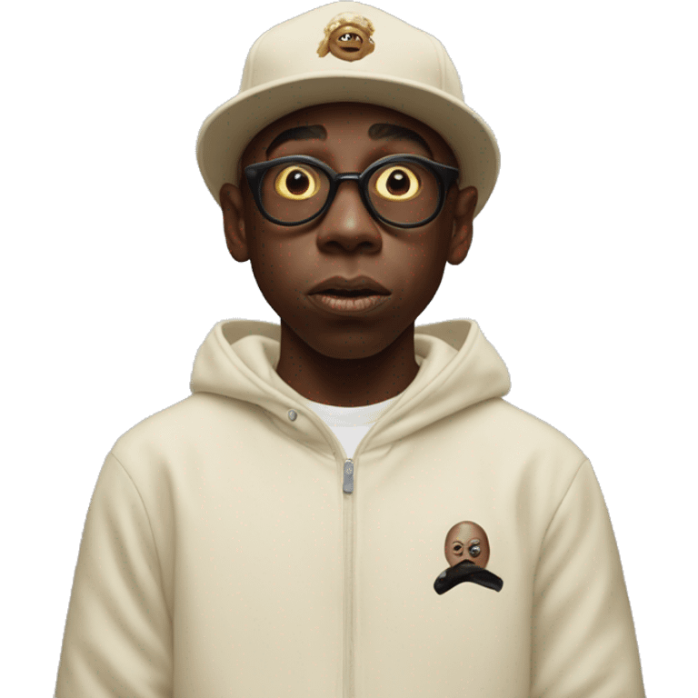 Tyler The Creator in his album igor emoji