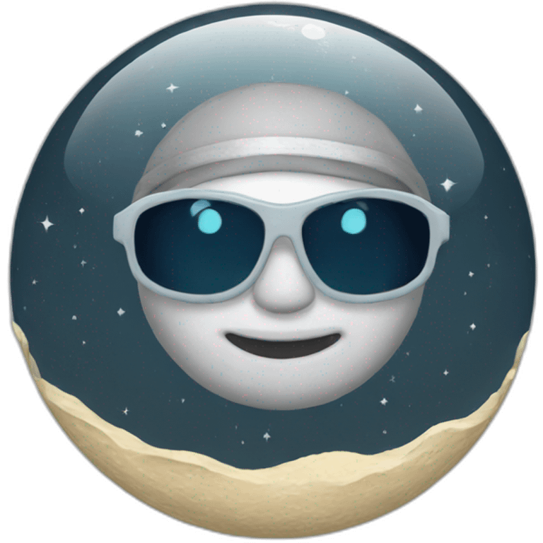 swim on the moon emoji