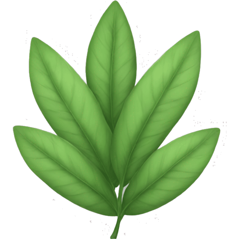 Sage leaf  emoji