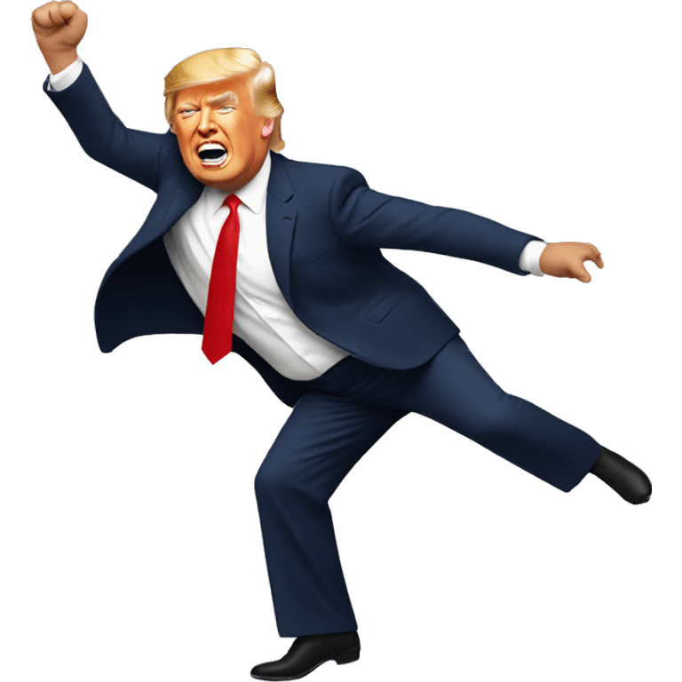 Trump dancing emoji