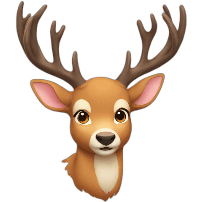 Deer anime emoji