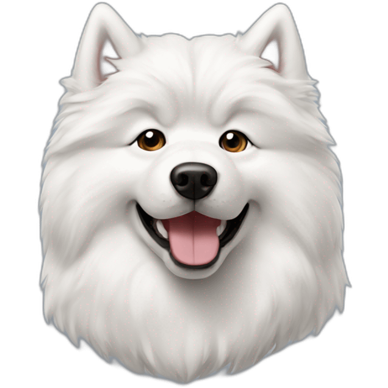 samoyed dog emoji