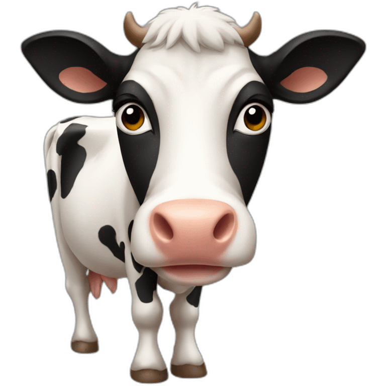 cow black emoji