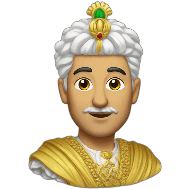 Emperor of algerian emoji