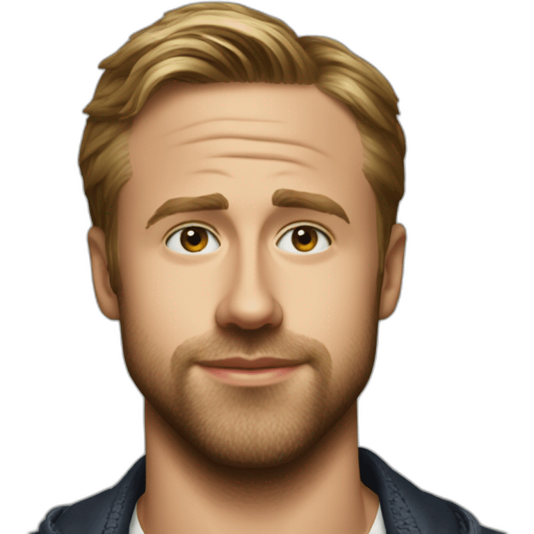 Ryan gosling drivîg a cat emoji