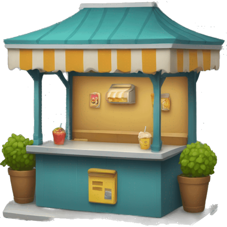 Little kiosk emoji