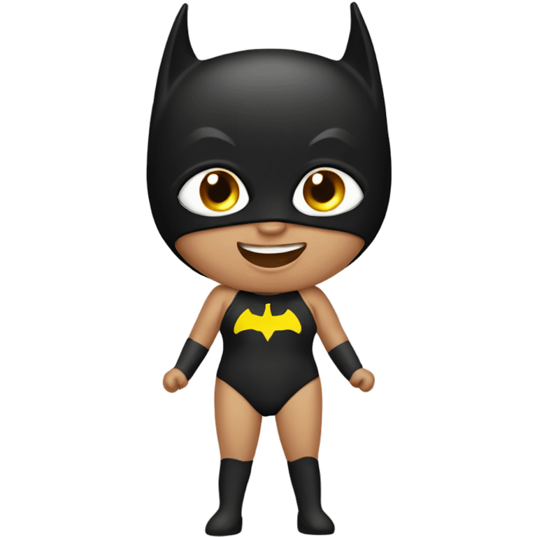 bat man with woman swim costume emoji