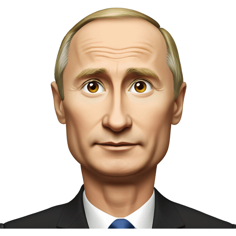 Vladimir Putin president of Russia emoji