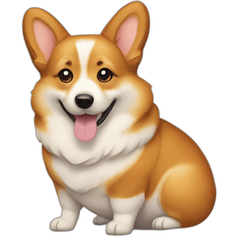 corgi shaped like a loaf of bread emoji