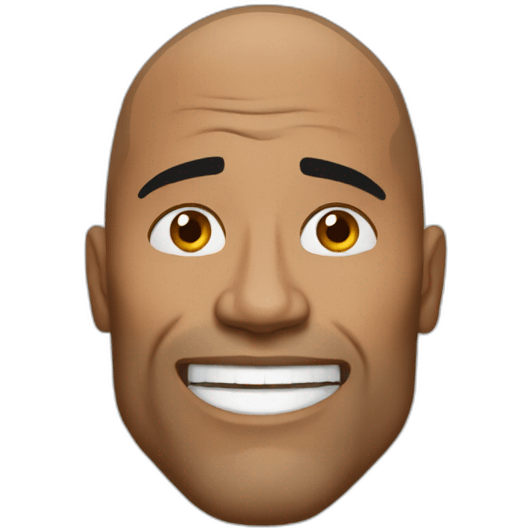 The rock emoji