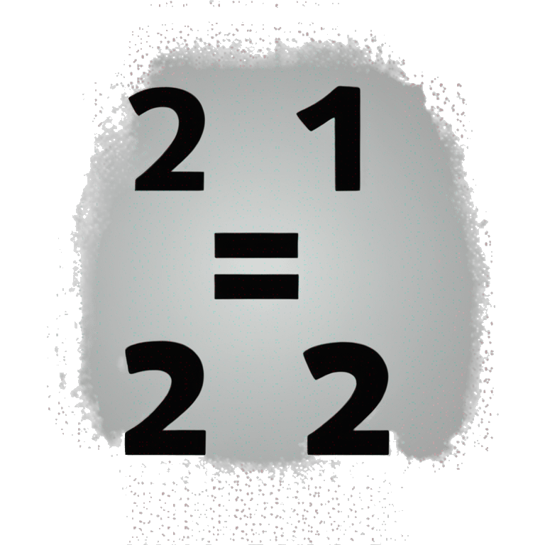 equation 2+2x2 emoji