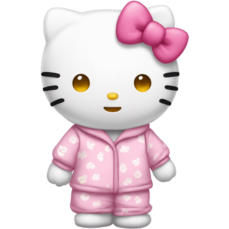 Hello kitty in pajams emoji