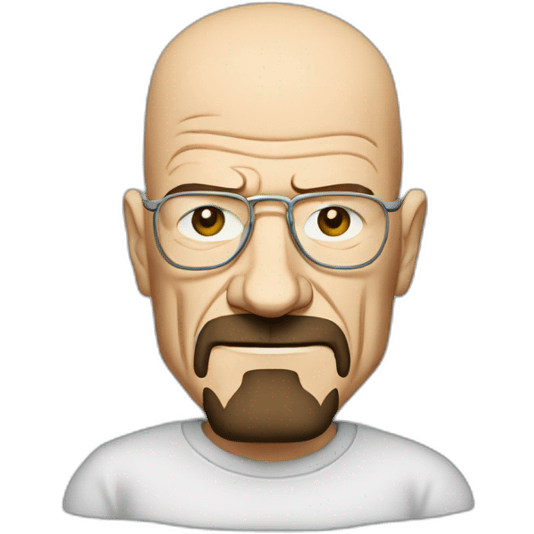 walter white cartoon emoji