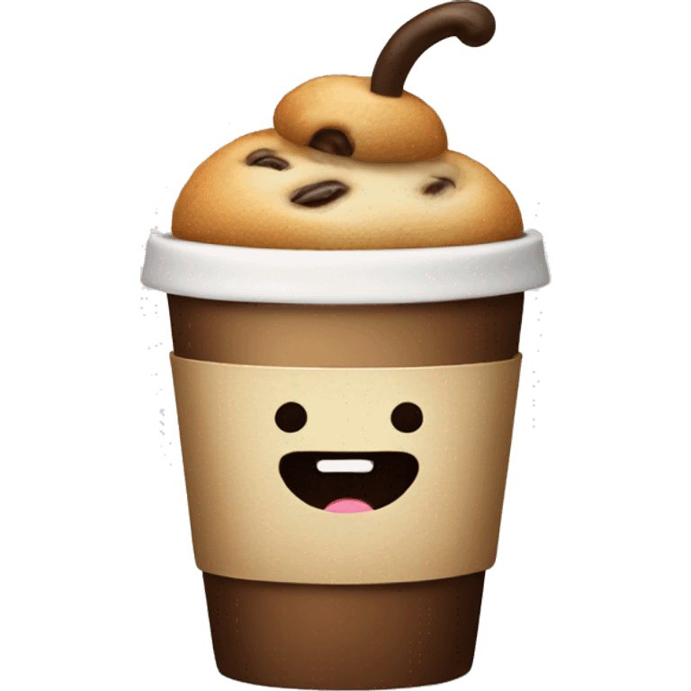 coffee with bun  emoji