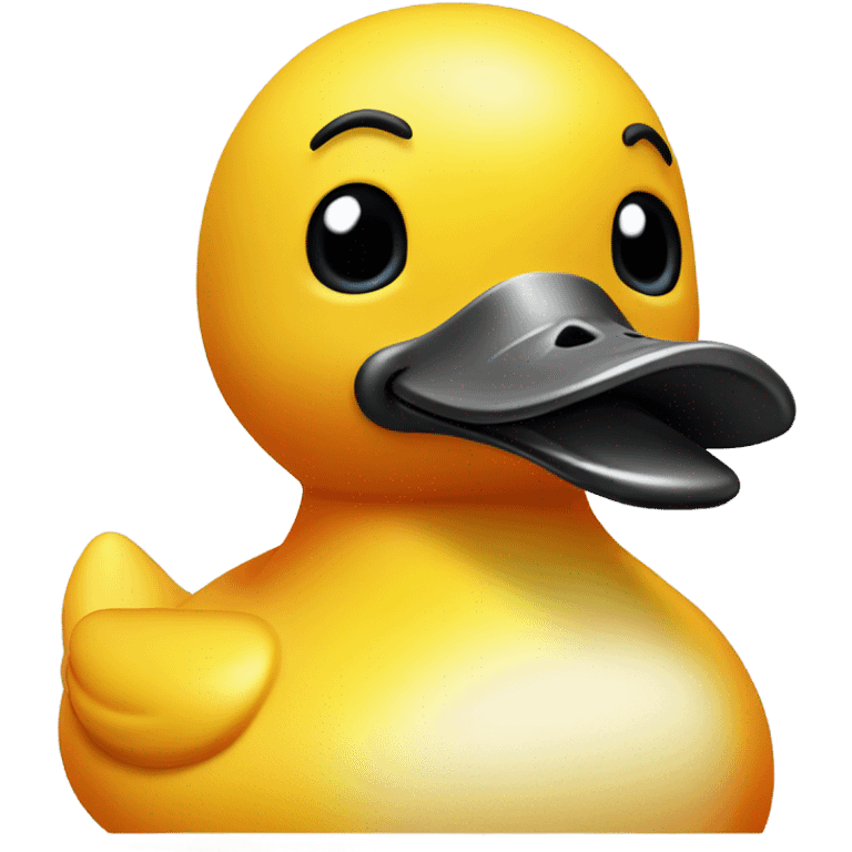 yellow rubber duck emoji