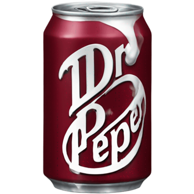 Dr Pepper can emoji