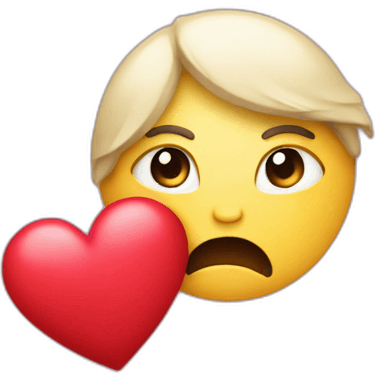 valentines day image representing bad day emoji