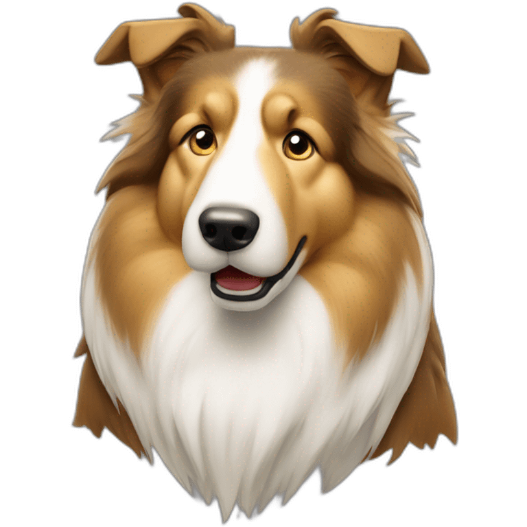 Rough-collie-disapproves emoji