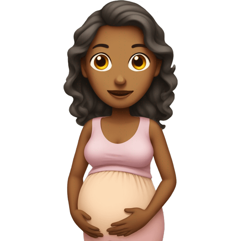 pregnant lady emoji