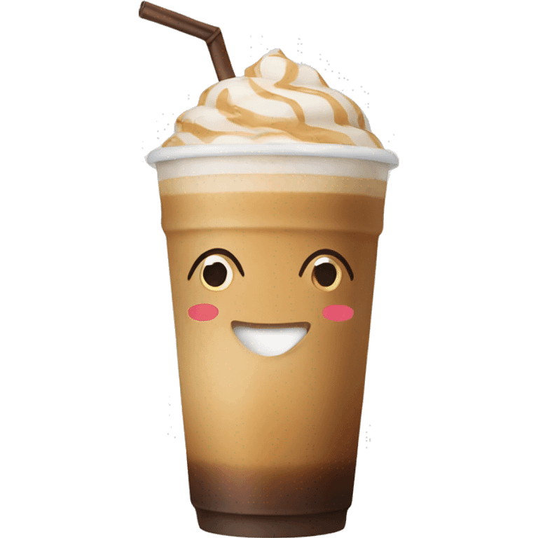 iced latte emoji