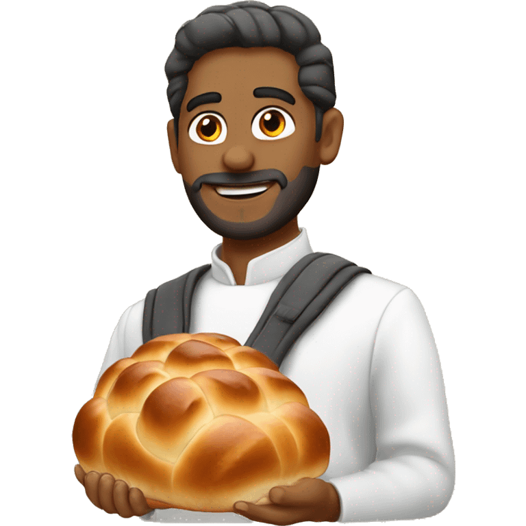 Challah bread Christian  emoji