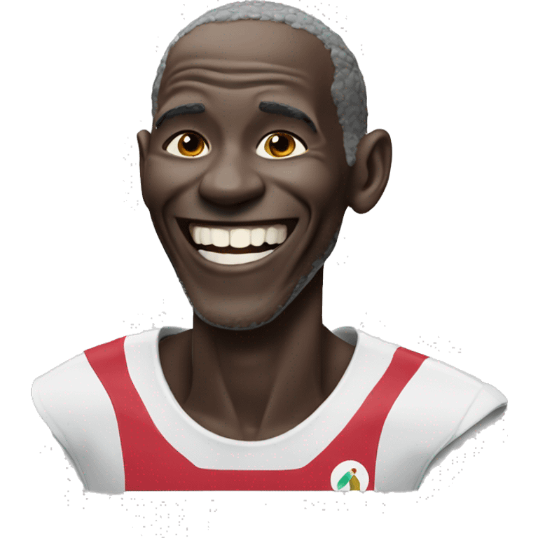 kipchoge laughing emoji