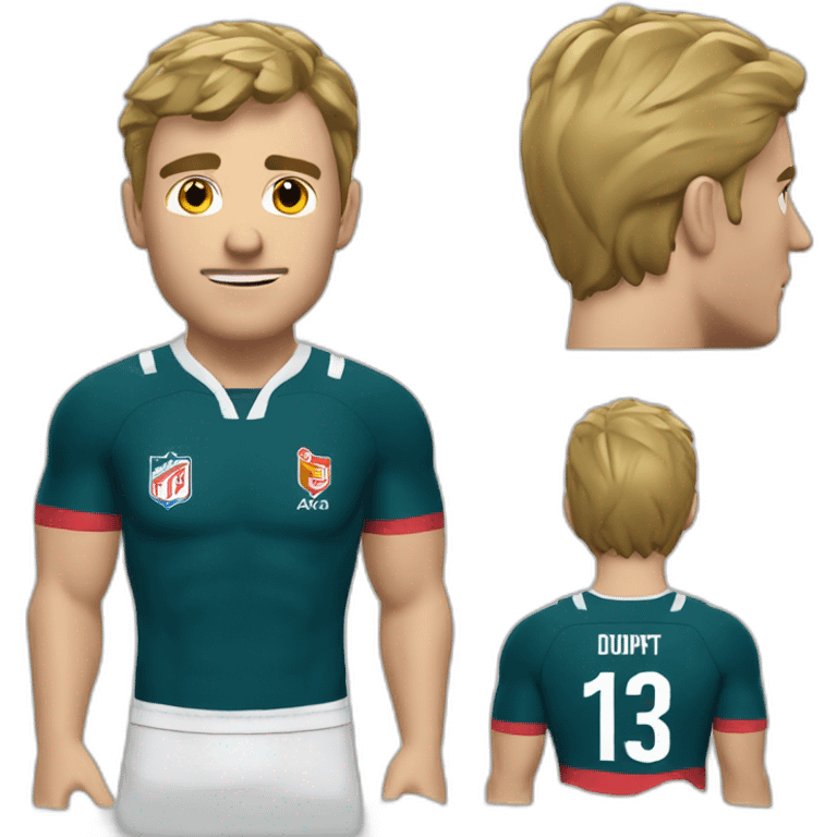 Antoine Dupont le rugbyman emoji