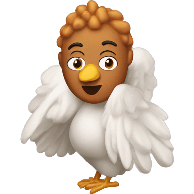 soy garlic chicken wings emoji