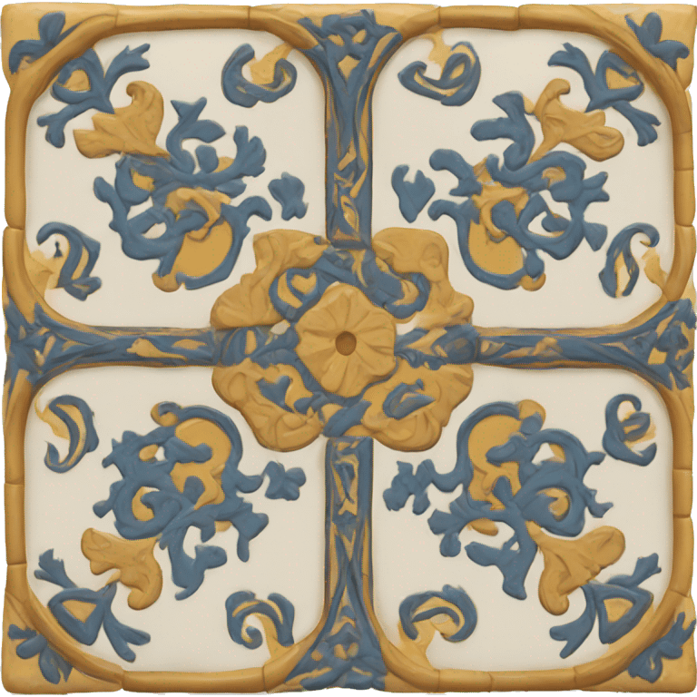 Mediterranean tile emoji