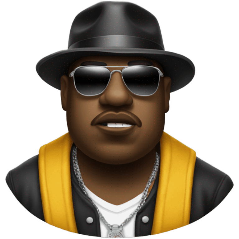 Gangster biggie cheese emoji