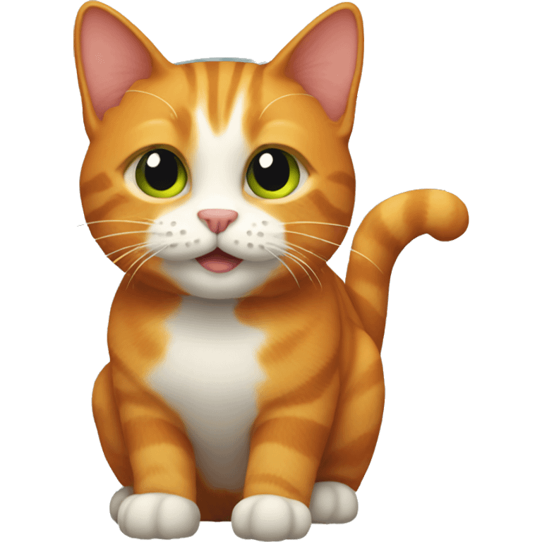 Ginger cat emoji