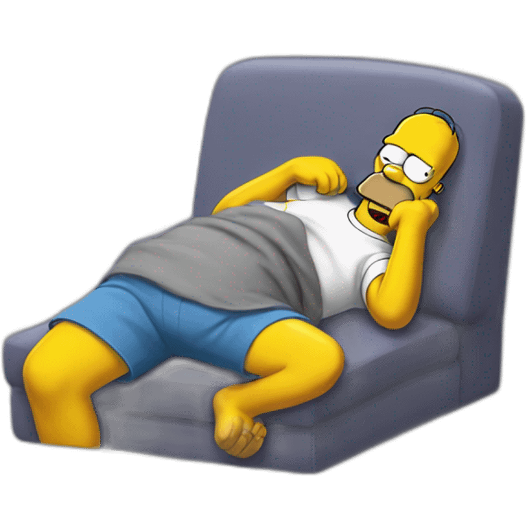 Homer simpson tired emoji