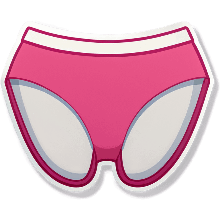 Pink underwear  emoji